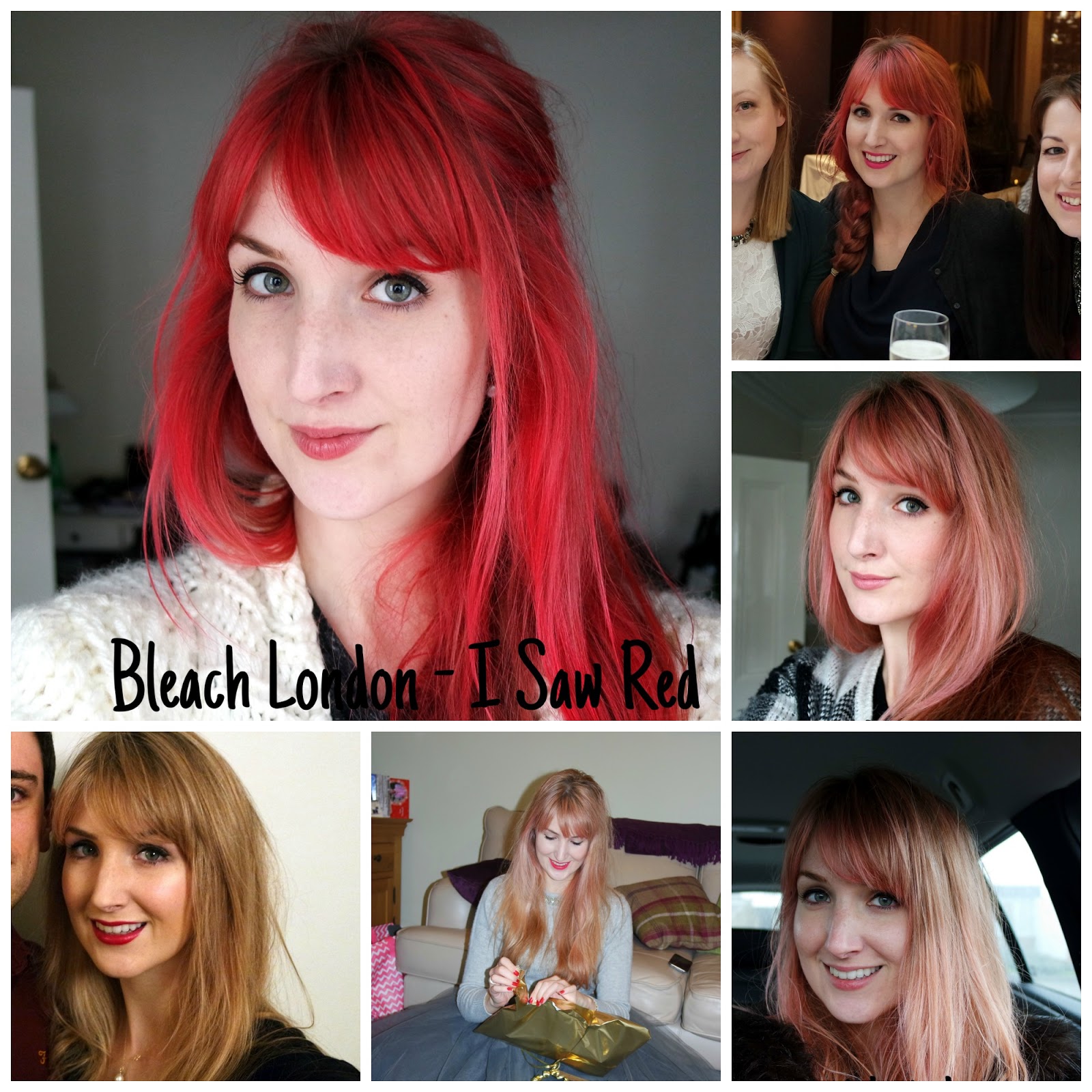 Bleach London I Saw Red Dye And Wash Out Lauren Loves Blog