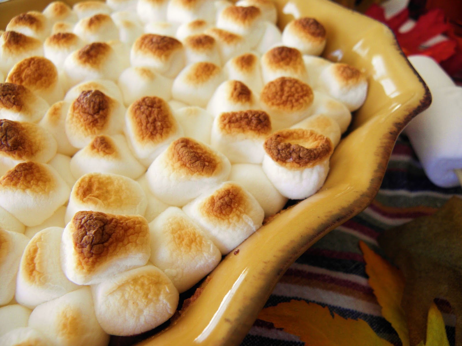 The Cozy Little Kitchen Warm and Gooey Toasted Marshmallow S'more Bars