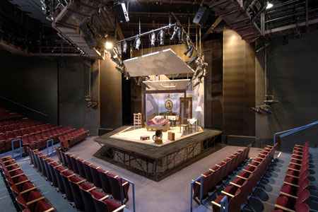 Plan ground uncsa performance stage dimensions thrust dwg section venue technical Sydney Laffitte