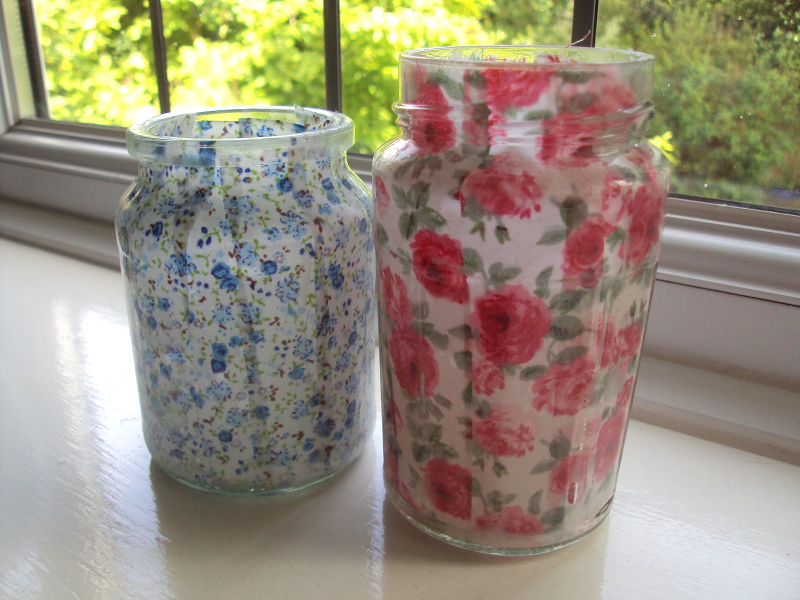 Trends With Benefits DIY Pretty Little Glass Jars