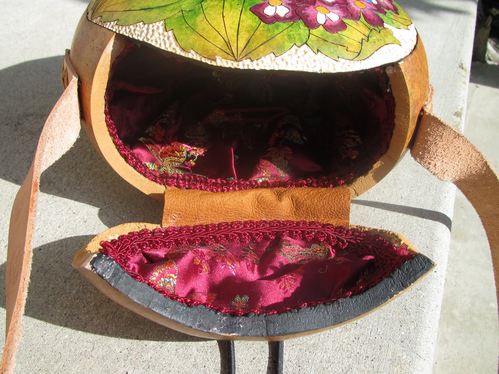 Bliss Point Creations Catching up Part I Gourd Purse!