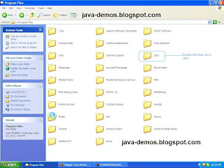 Go to the Java folder present in Program Files