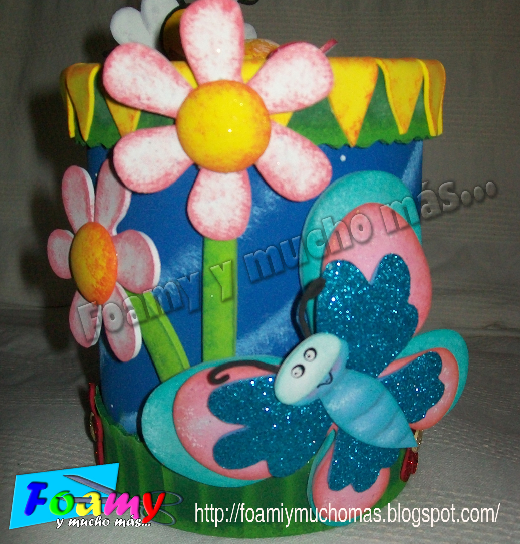 latas decoradas en foami foamy y mucho mas latas decoradas latas decoradas en foami foamy y mucho mas latas decoradas