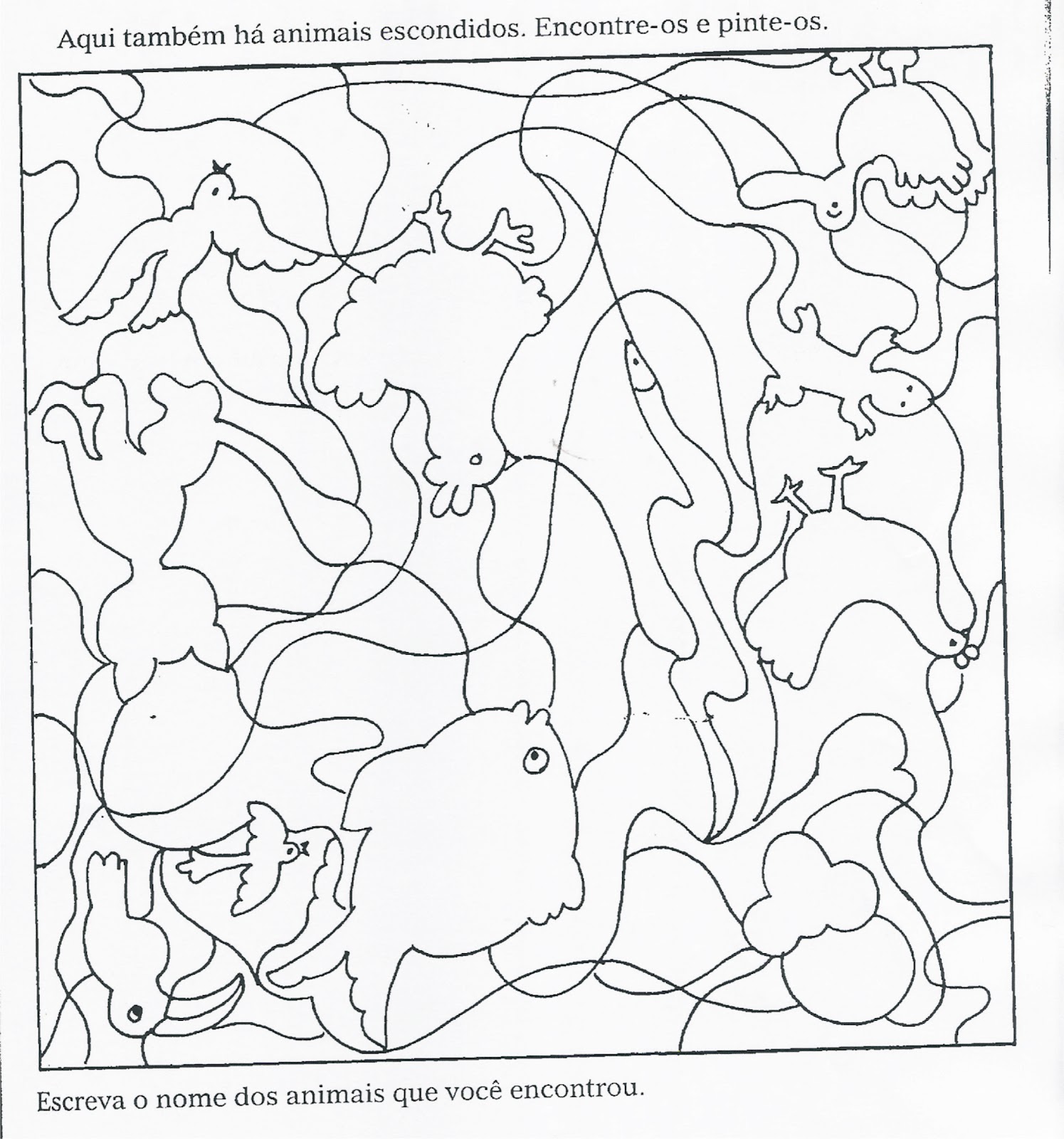 Pedagógiccos: Animais: atividades