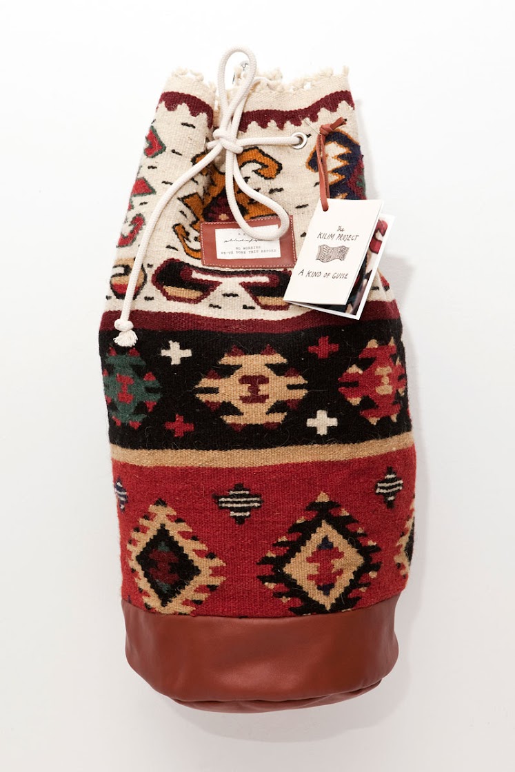 Limited Bag Collection Made Of Hand Knitted Carpets