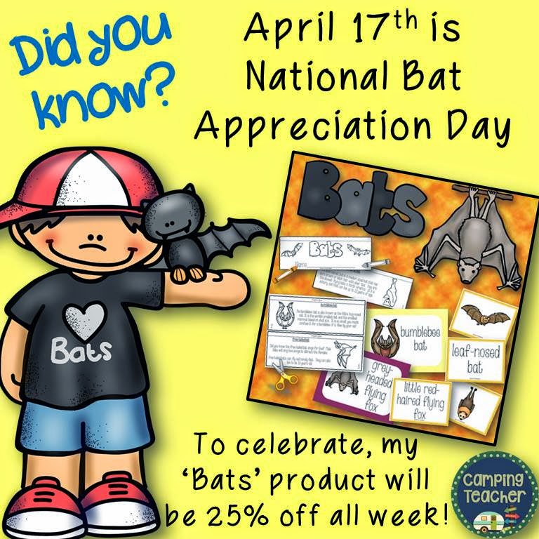 CampingTeacher: National Bat Appreciation Day