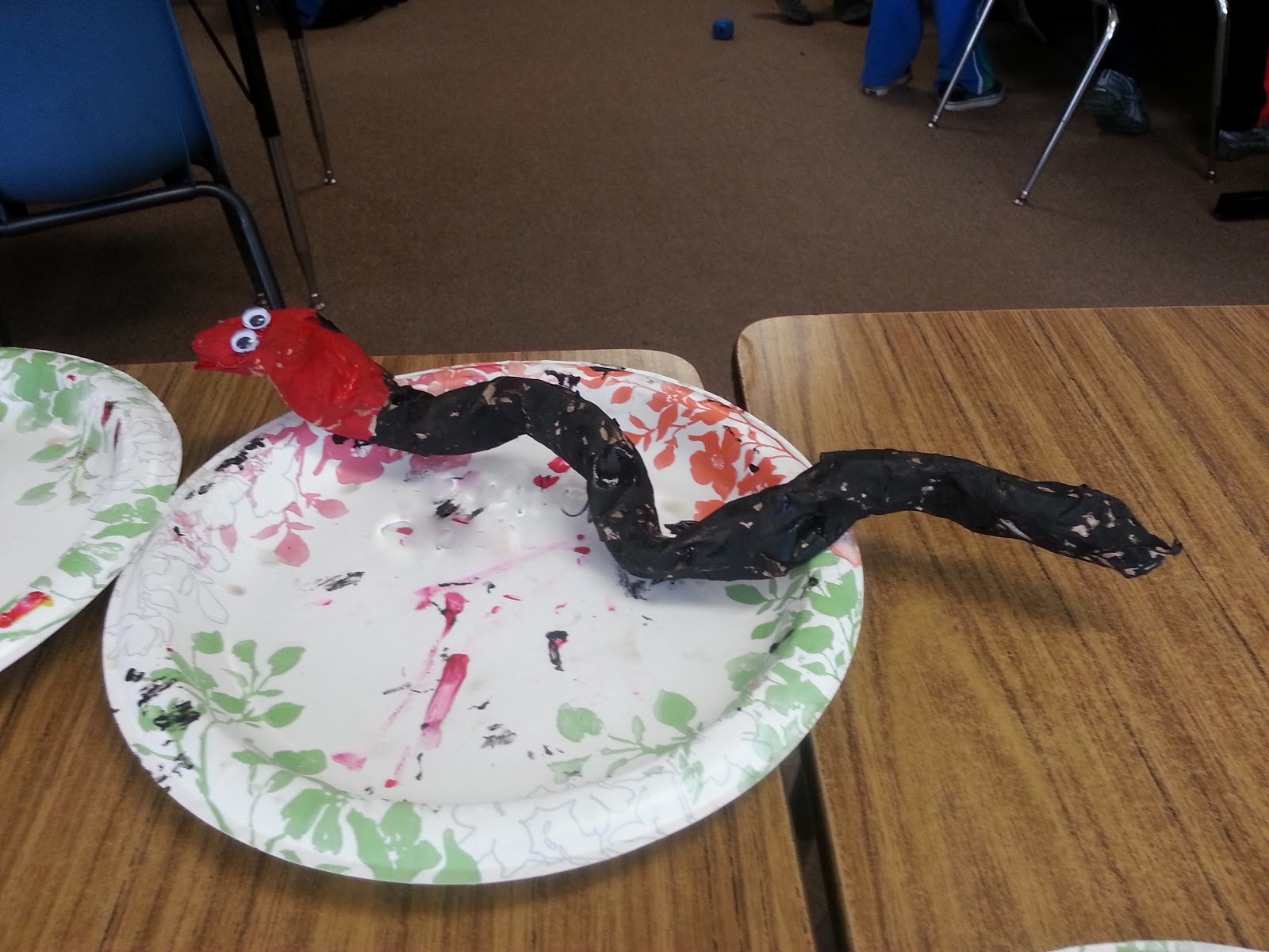 Choices for Children Paper Mache Snakes