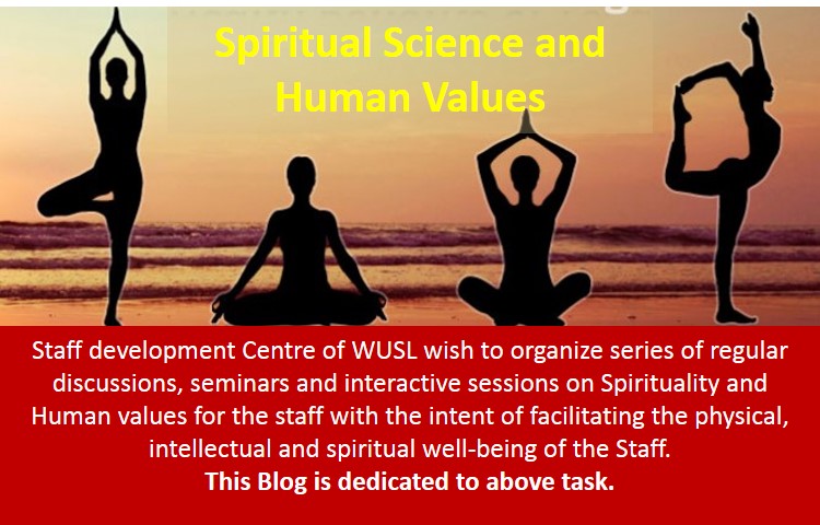 Spiritual Science and Human Value Circle of Wayamba University of SL