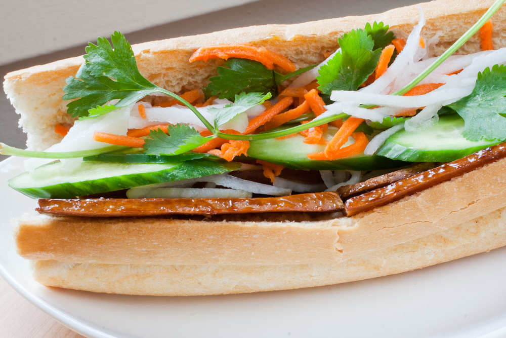 SPICE ISLAND VEGAN Vegan Banh Mi Sandwiches