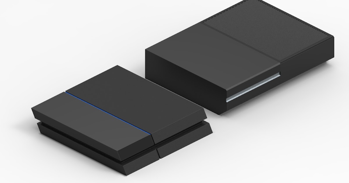 PS4 vs. Xbox One Console Size Comparison GamingReality