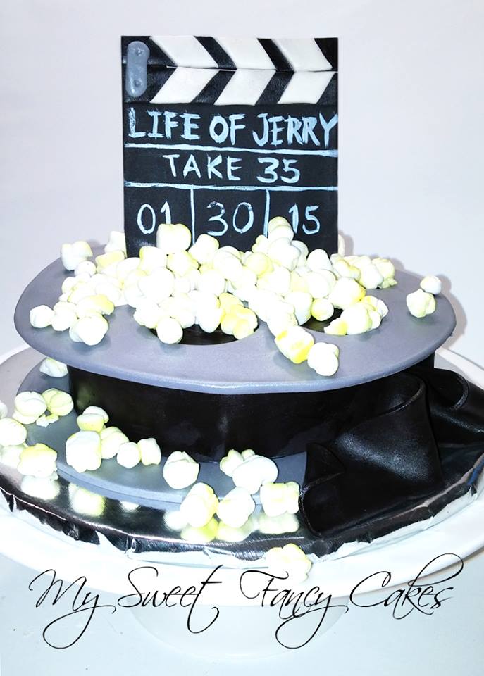 Film Reel Cake 