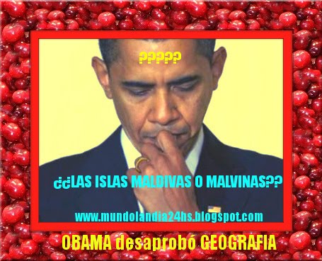 OBAMA se LLEVO GEOGRAFIA  a MARZO