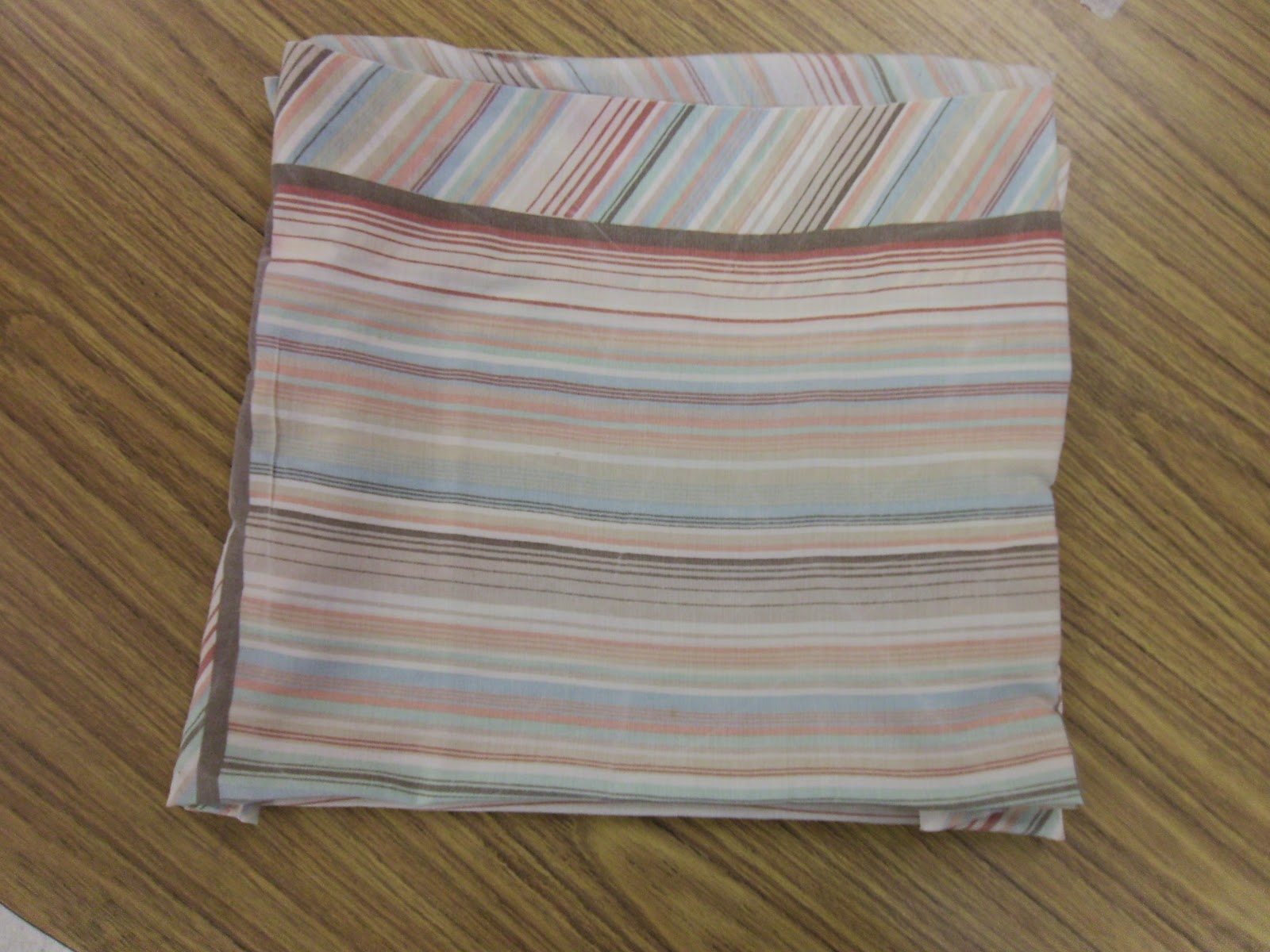 The Pinterest Diaries NoSew Pillowcase Chair Pockets