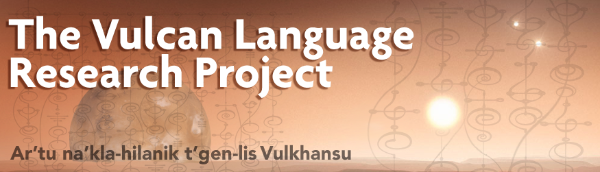 Vulcan Language Research Project