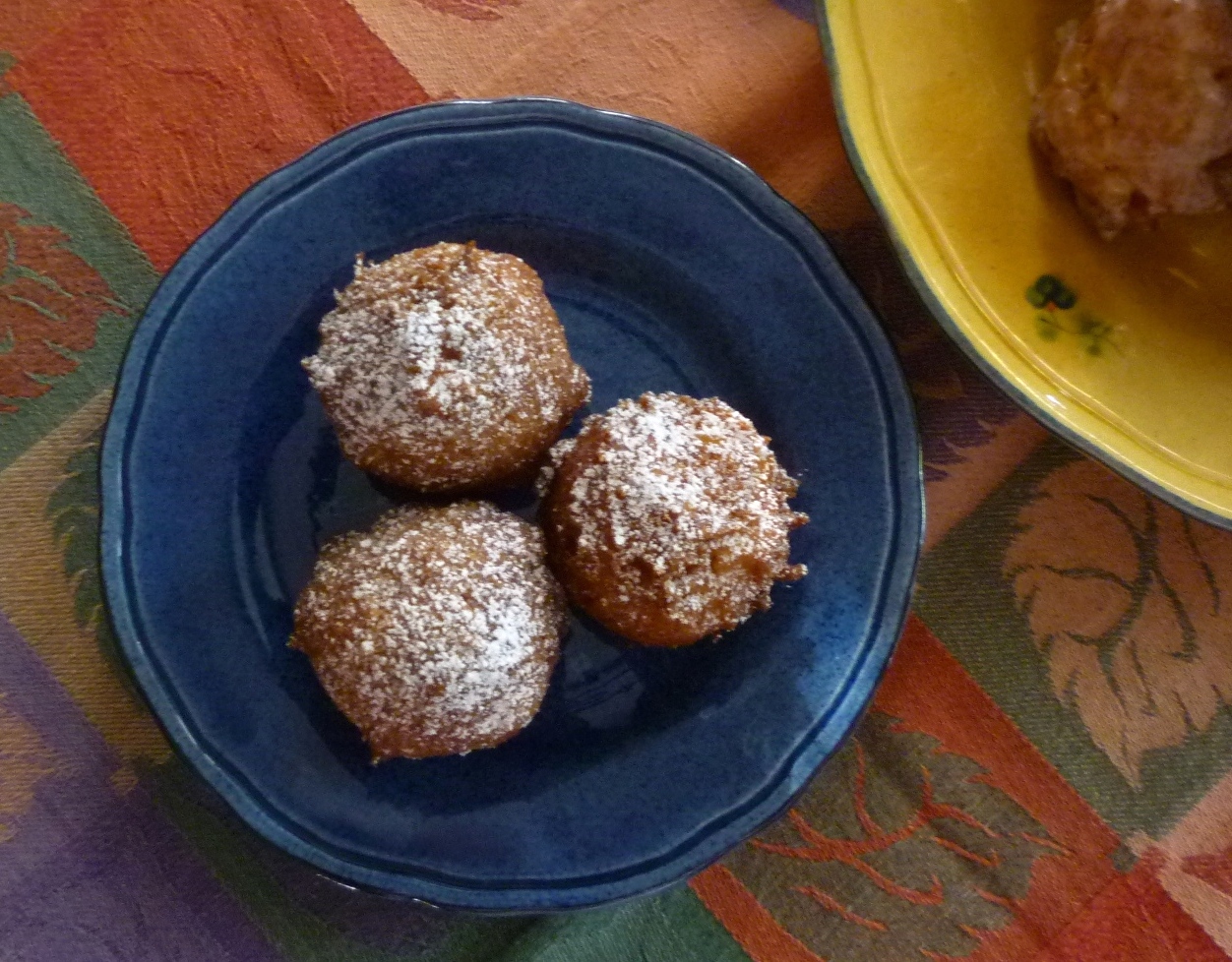 For Love of the Table Apple Fritters...along with a few tips for deep
