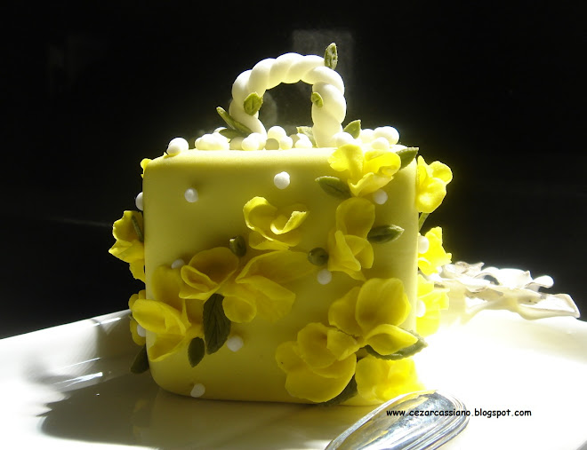 Yellow Bag Cake