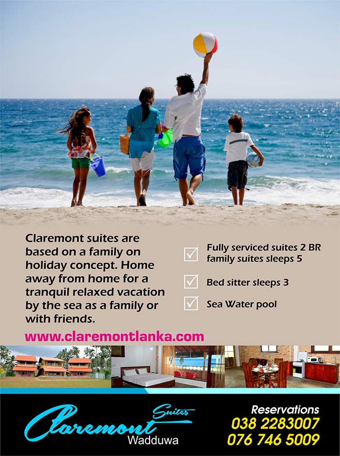 Claremont suites are based on a family on holiday concept. Home away from home for a tranquil relaxed vacation by the sea as a family or with friends.