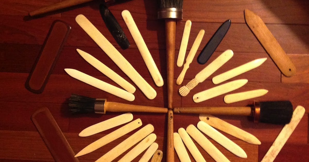A Bookbinders Journey Bone Folder Collection!