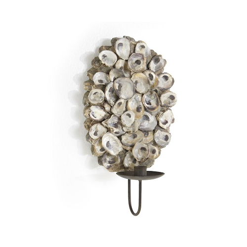 Wisteria Oyster Shell Sconce