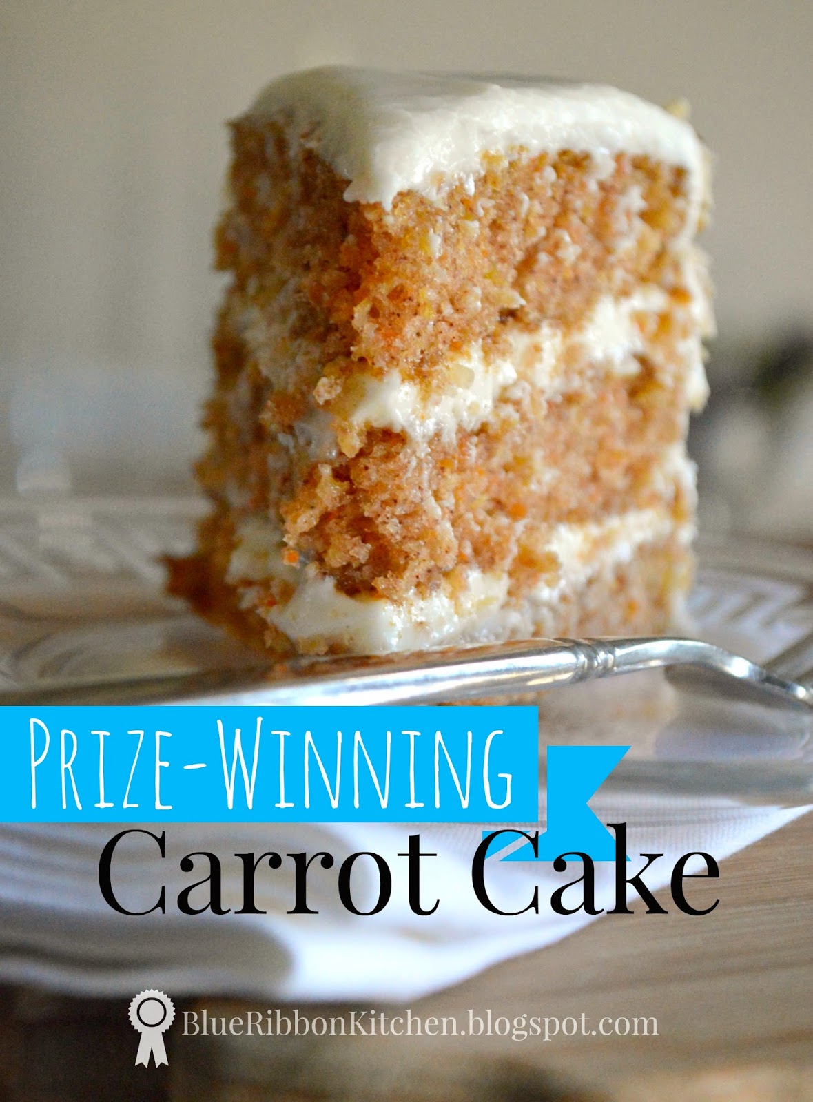 Blue Ribbon Kitchen PrizeWinning Carrot Cake Eating Your Vegetables.