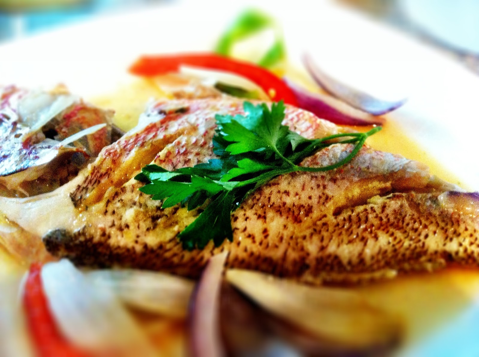 Haitian Stew Fish, Sauce De Poisson Frais