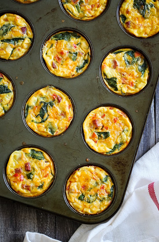 Petite Crustless Quiche Skinnytaste