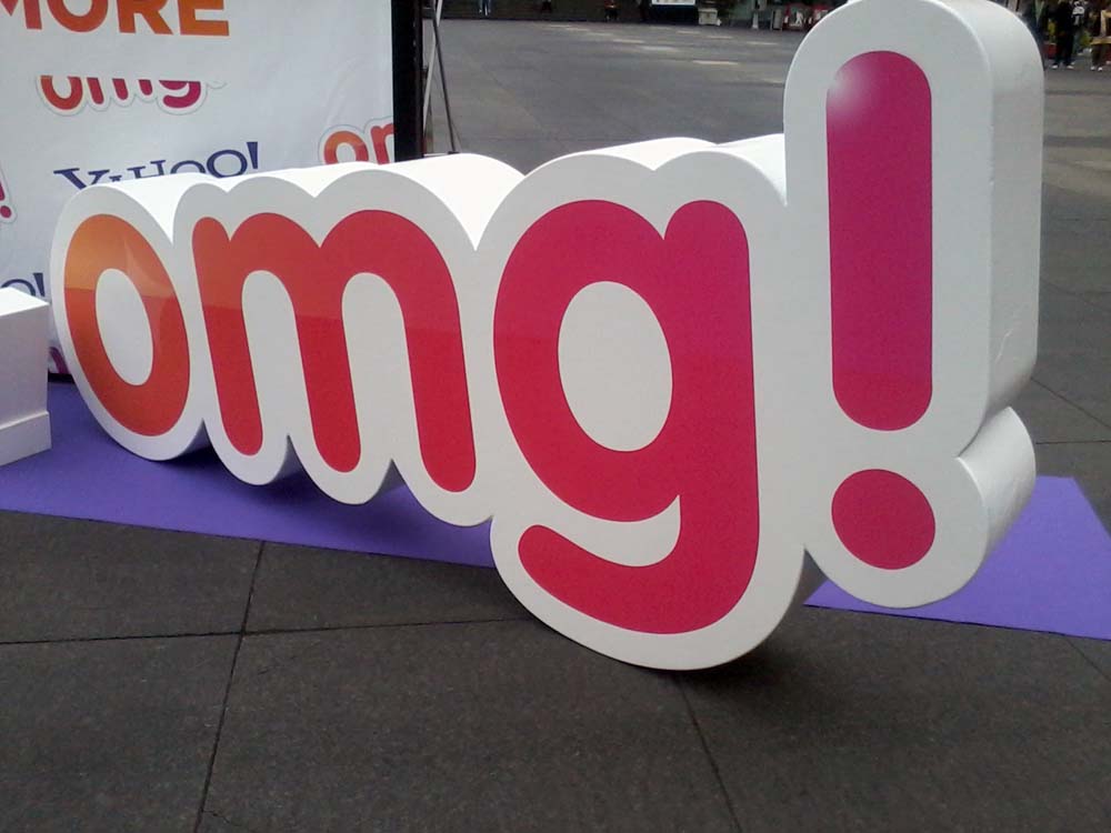 Omg In Graffiti