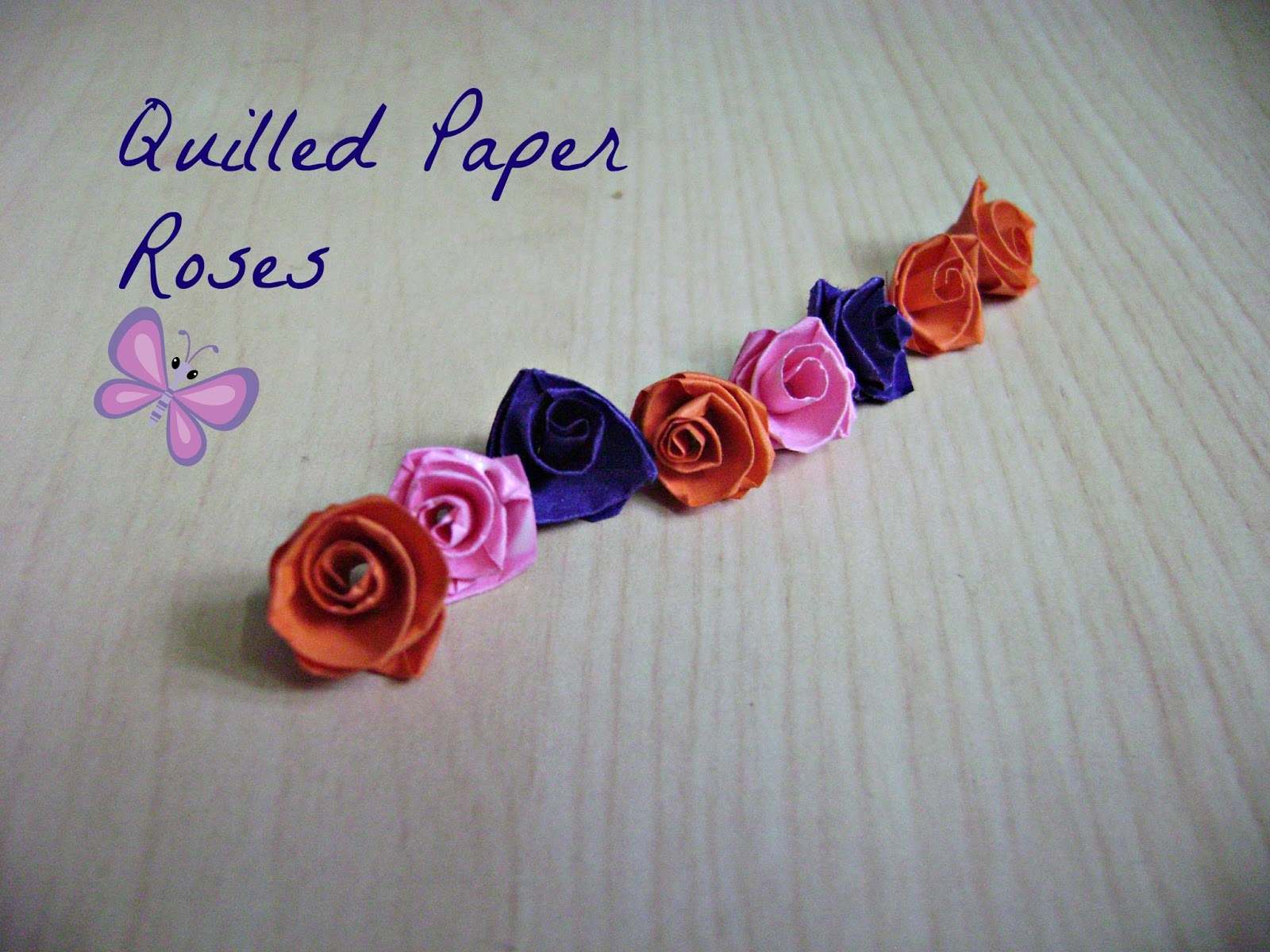 DIY Quilled Roses Tutorial Indian Fashion and Lifestyle Blogger