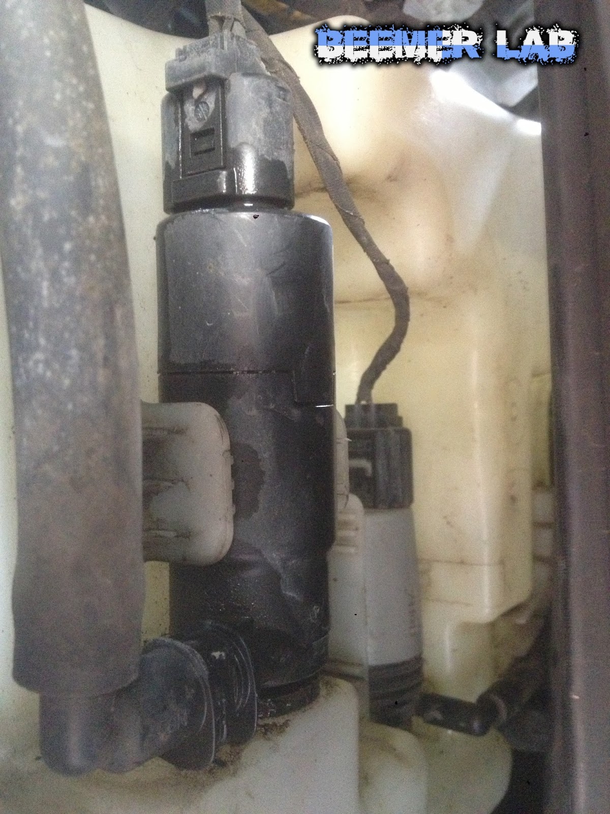 Beemer Lab E60 Blocked WasherPump Quick Fix.