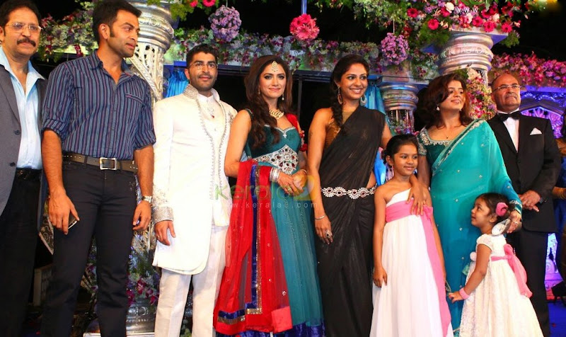 South celebrities at Mamta Mohandas Marriage Reception Stills film pics