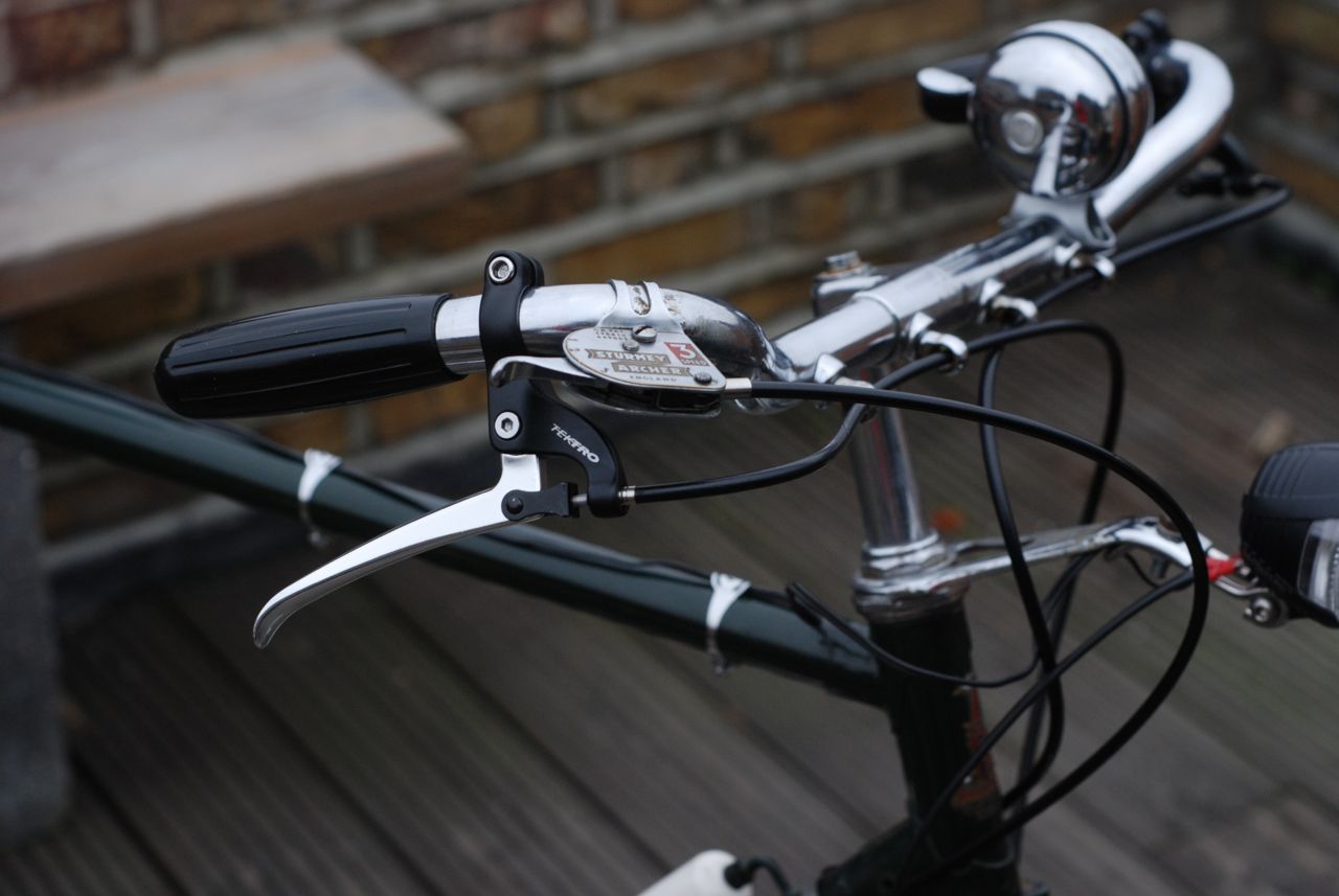 The Smut Pedaller Raleigh Superbe drum brake conversion part 2 First