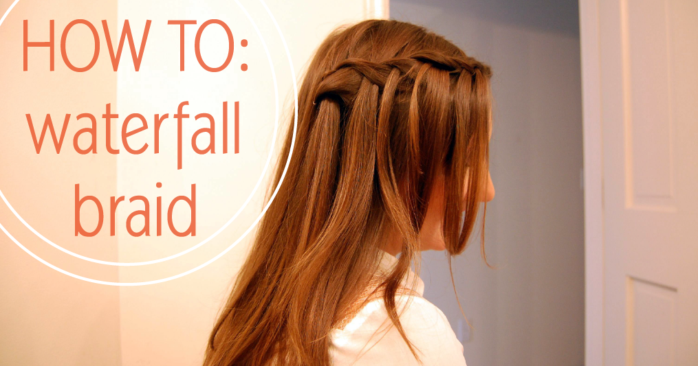 Just B B Woven Howto waterfall braid