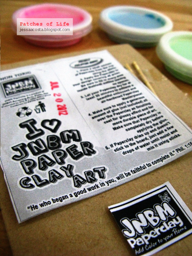 JNBM Amazing Arts Paper Clay Art Patches of Life