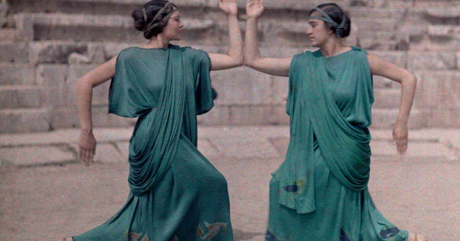 vintage everyday: Two actresses at Delphi Festival adorn costumes ...