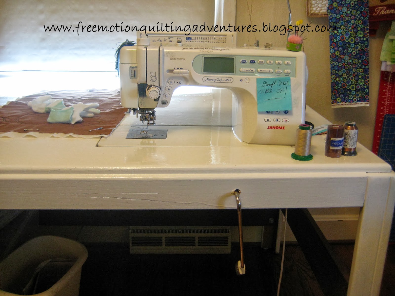 Amy's Free Motion Quilting Adventures How to Make a Sewing Machine