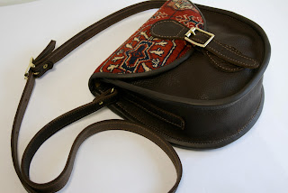 handmade carpet pouch handbag