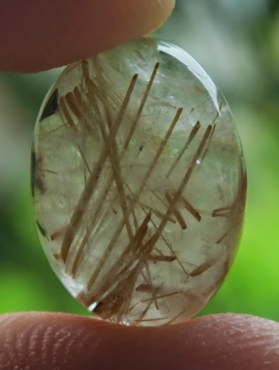 natural rutilated quartz