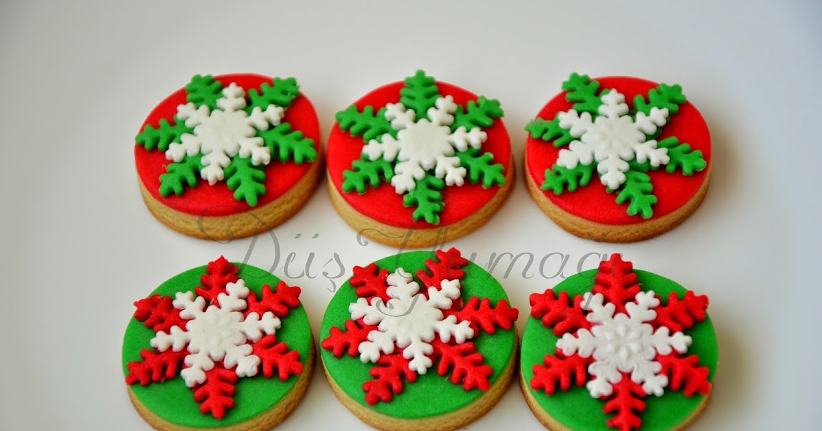 Düş Yumağı Kar Tanesi Kurabiyeler