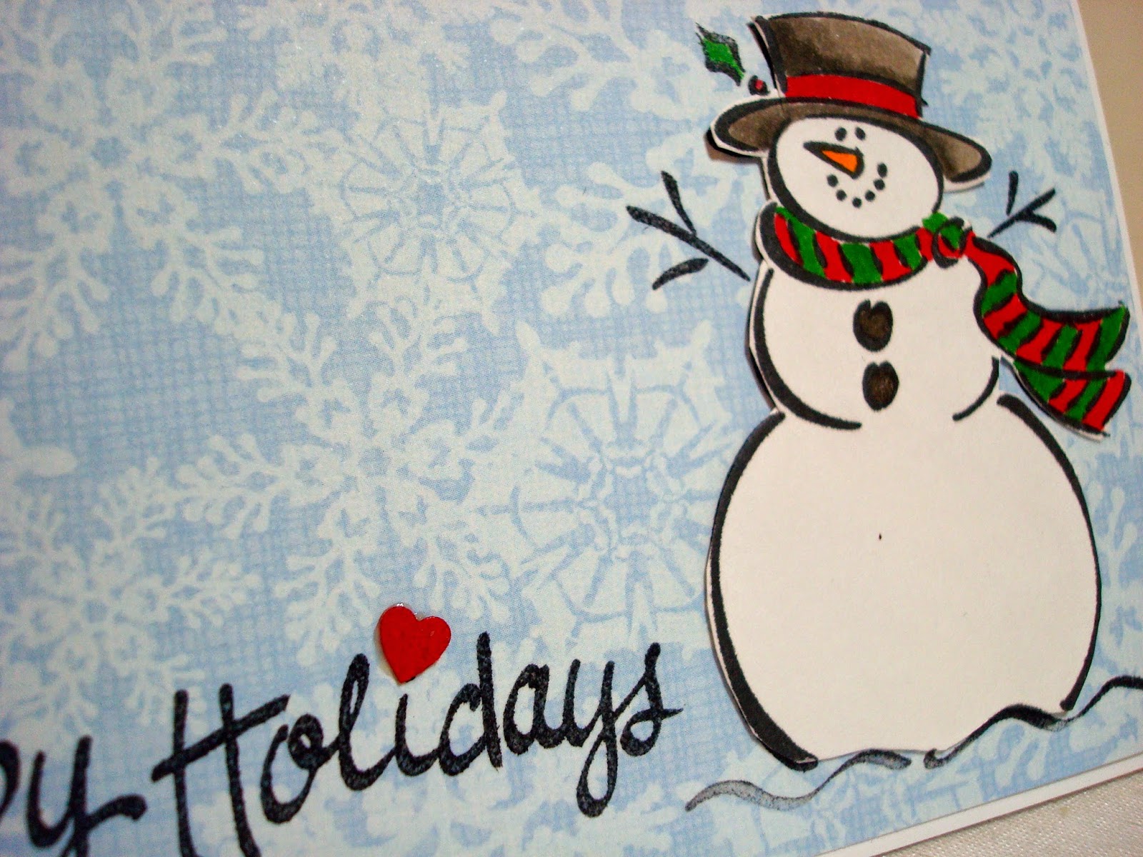 Amy's Creative Pursuits: July Christmas Cards