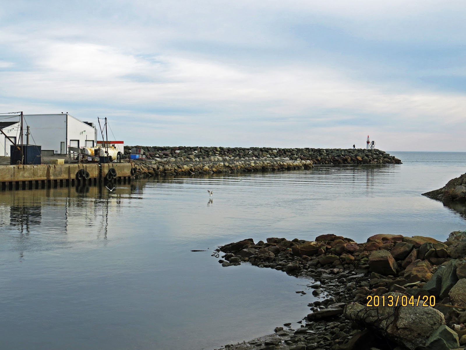 The Still Waters of Glace Bay Harbour, Glace Bay, Cape Breton A Cape