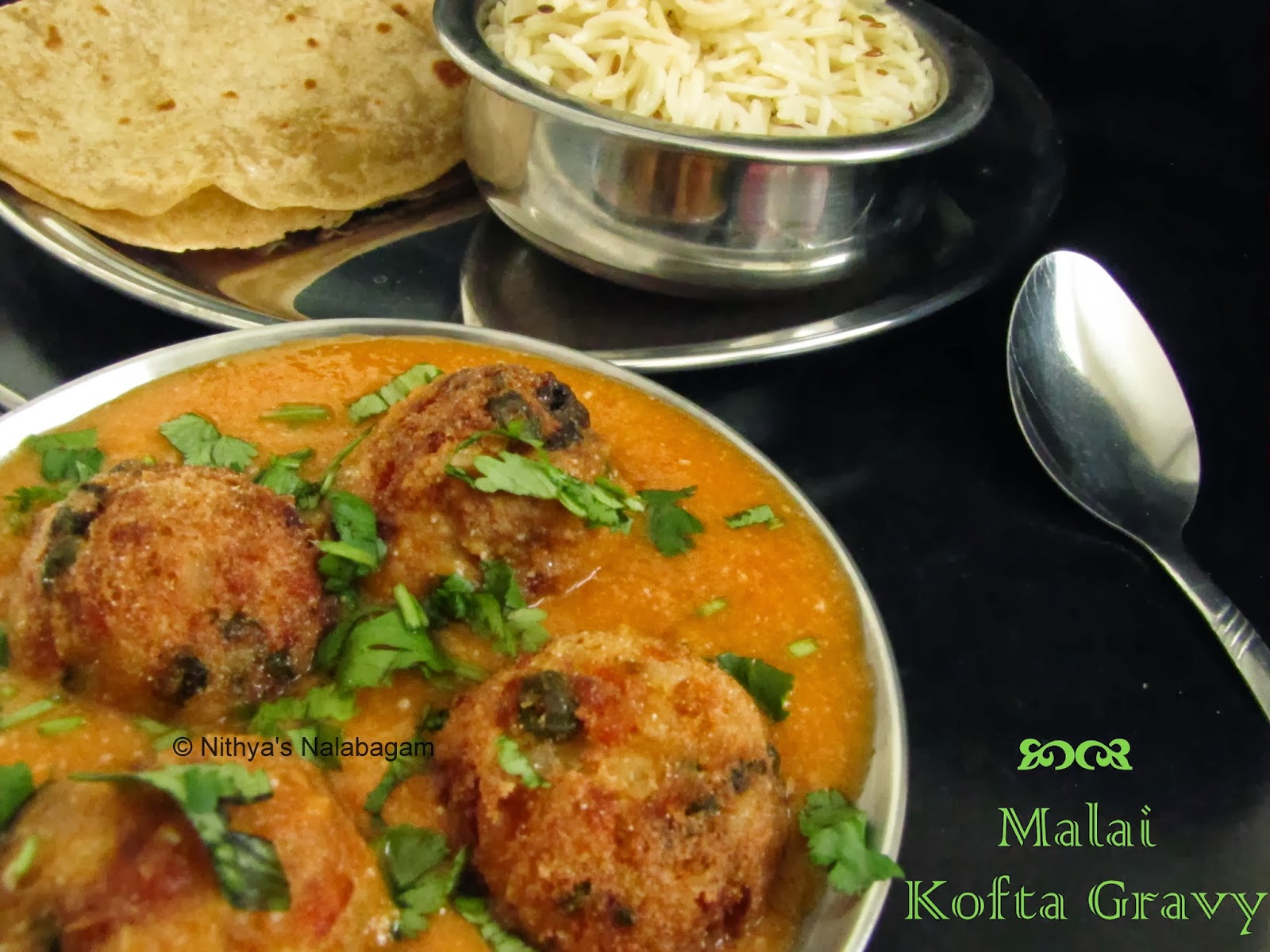 Malai Kofta Step by step pictures Nithya's Nalabagam