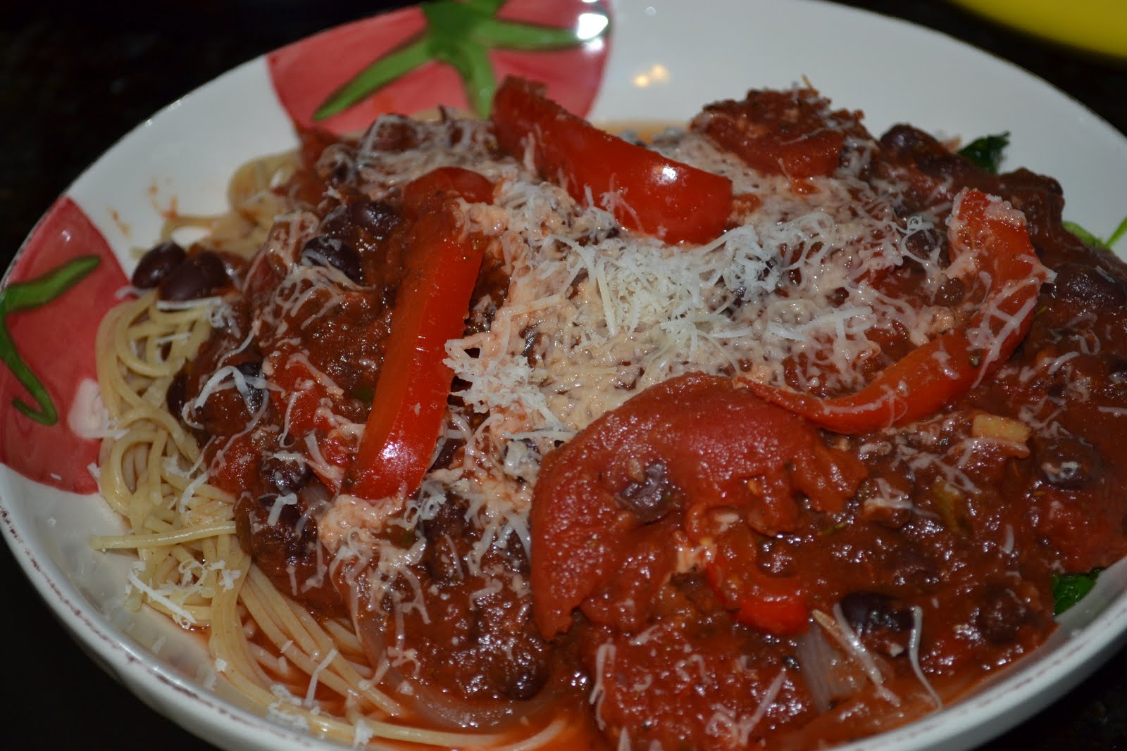 Yumola!!! Black Bean Spaghetti Sauce