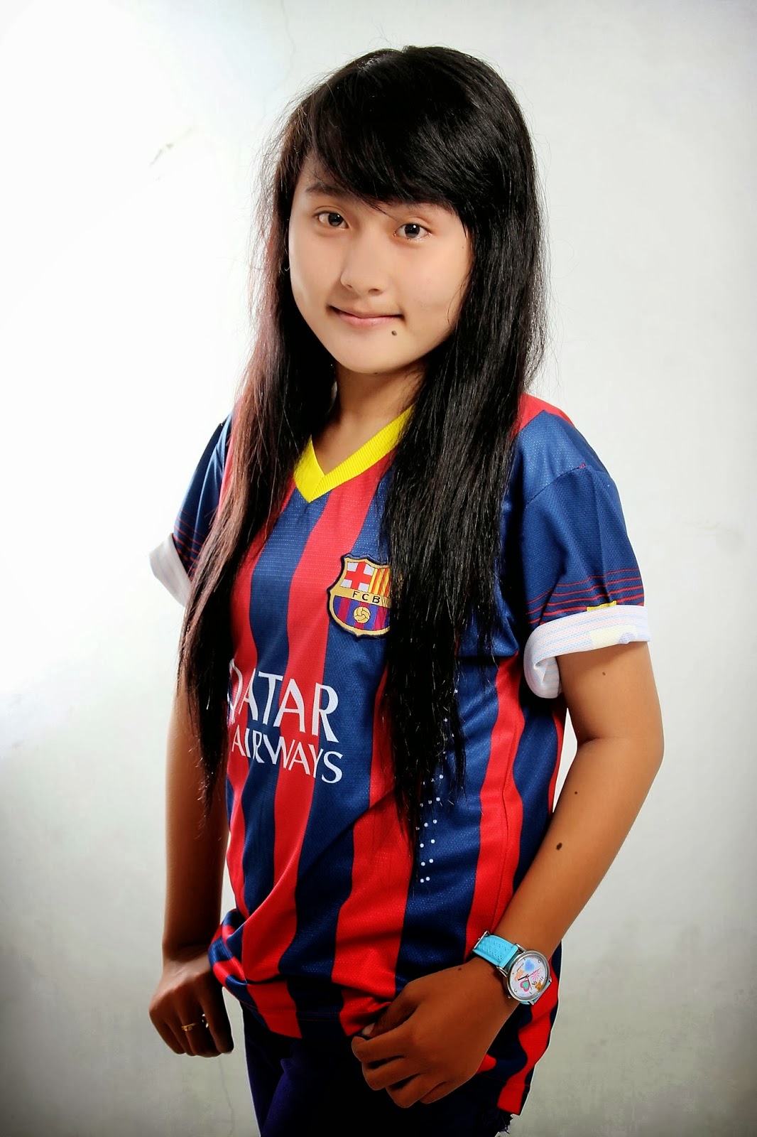 Cules Angel from Indonesia ~ Fc Barcelona Photo