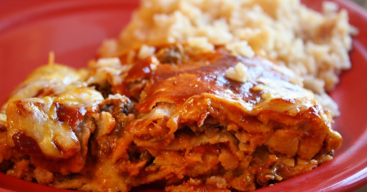 Sunny Simple Life Easy Enchilada Pie