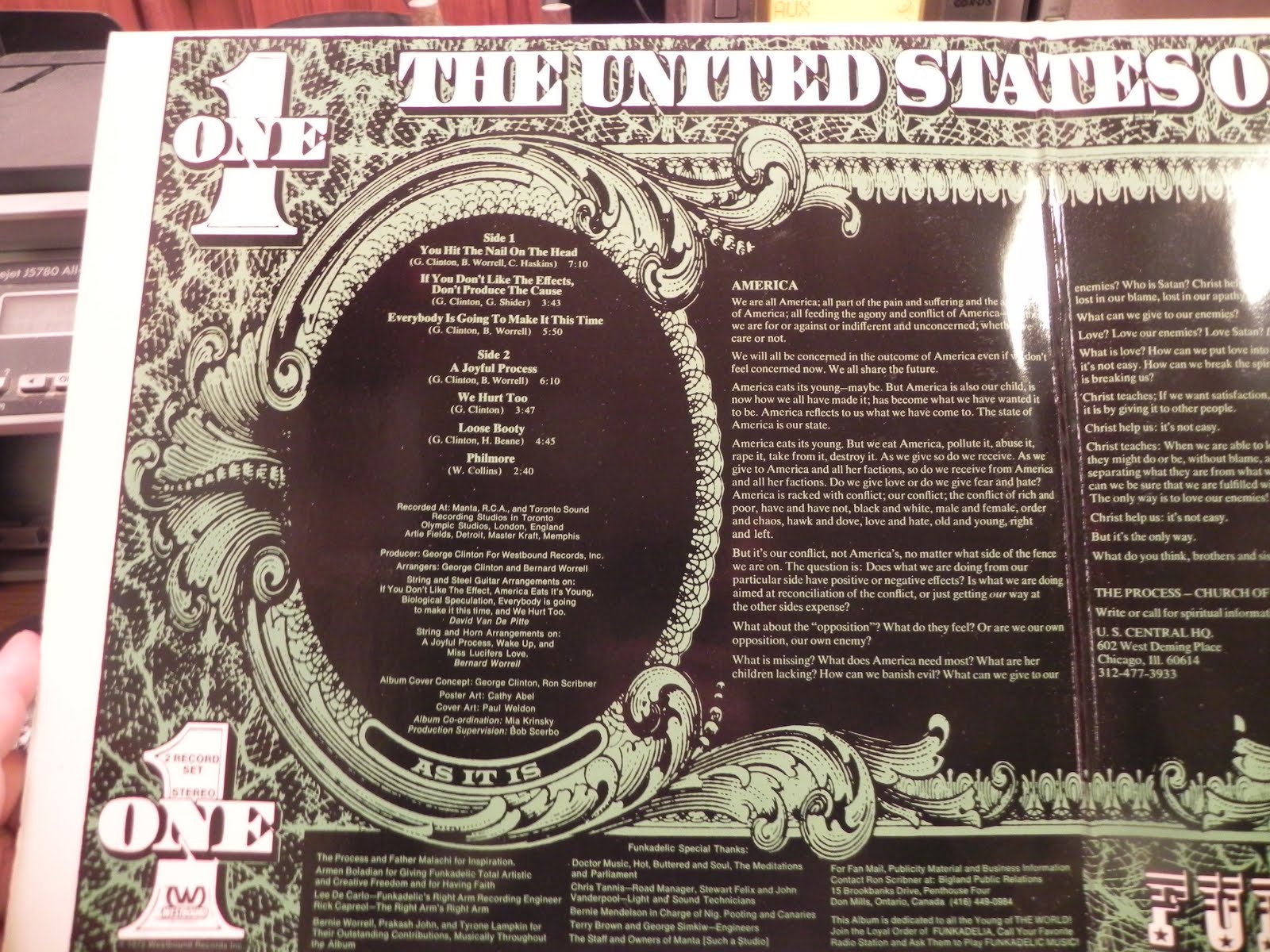 Funkadelic America Eats Its Young With Images Social Security Card Personalized Items Vinyl
