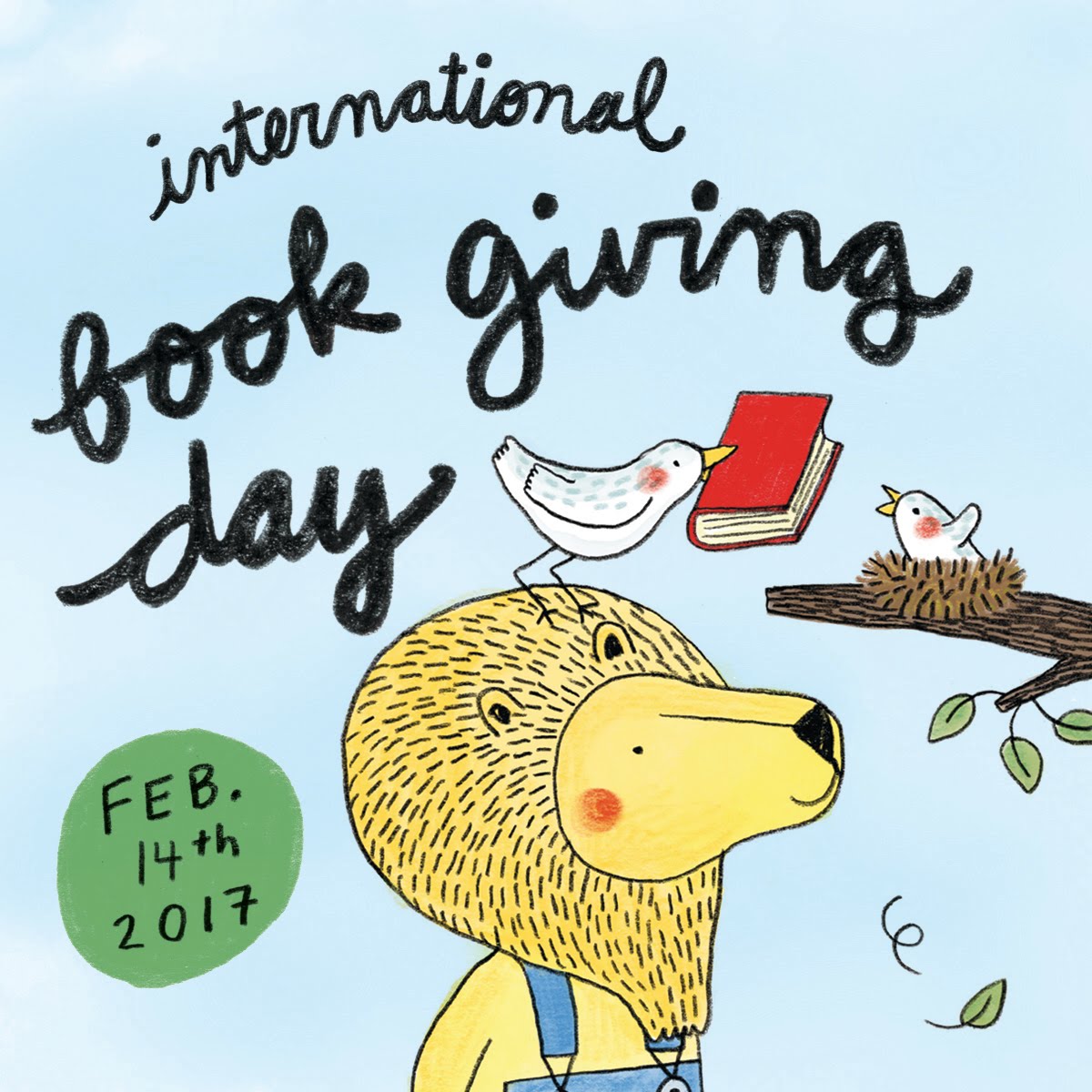 International Book Giving Day February 14, 2017