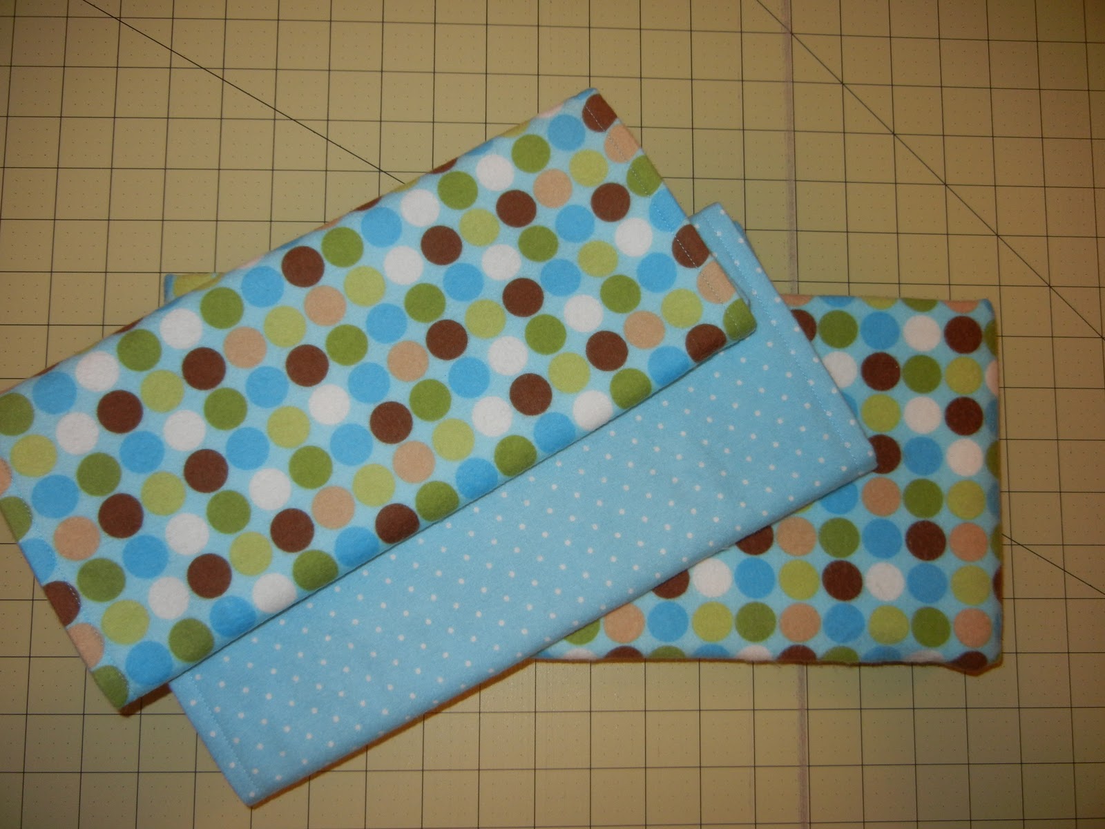 StitchStashDiva Receiving Blanket & Burp Cloth TUTORIAL