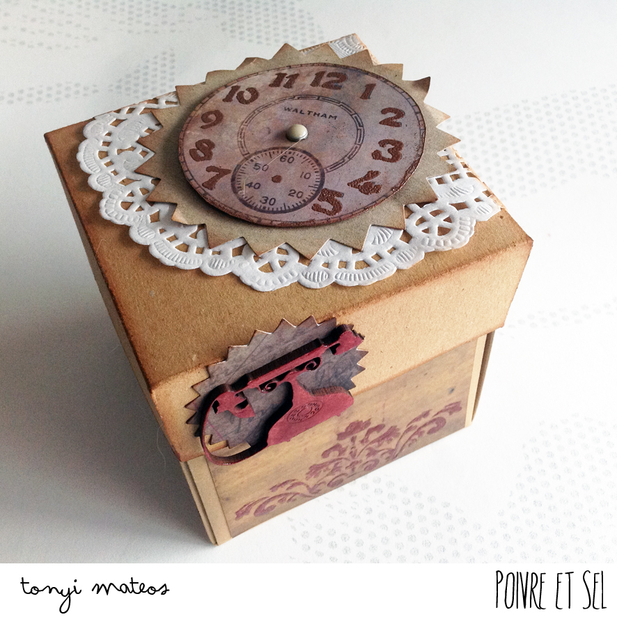 Poivre et Sel Scrap Explosion Box VINTAGE