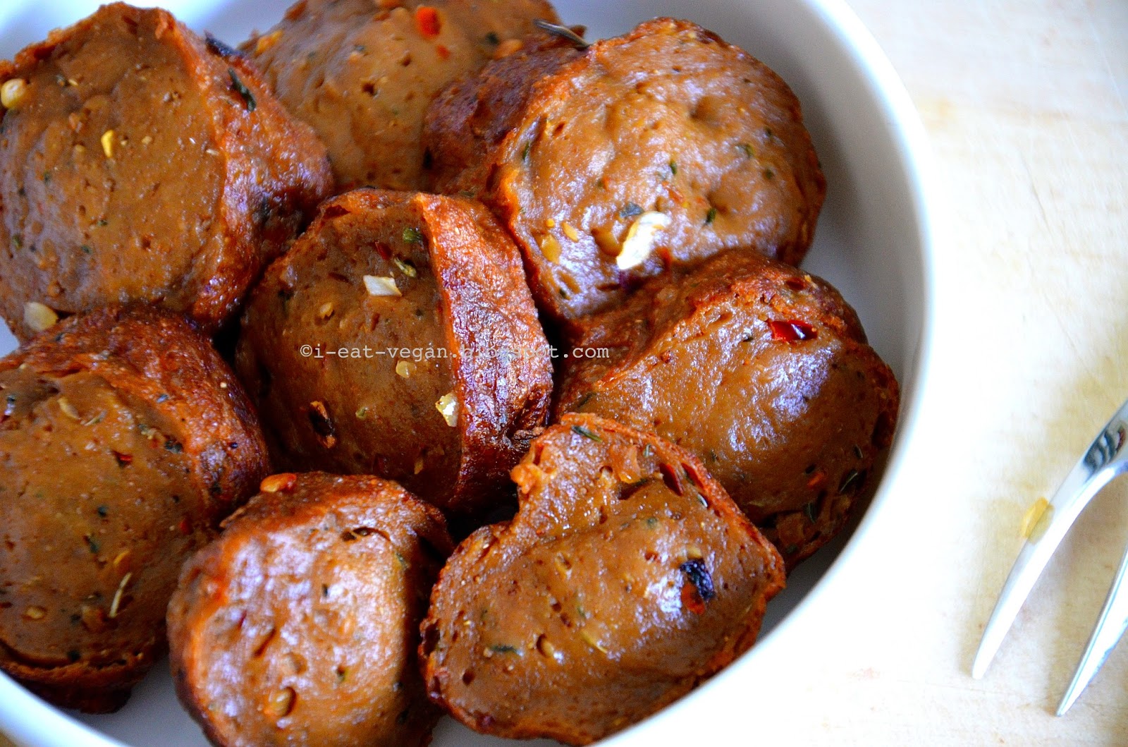 i eat vegan VEGAN CHORIZO