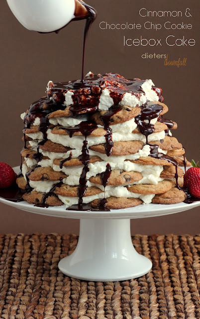Chocolate Wafer Cookie Icebox Cake 3 DD+Icebox+Cake